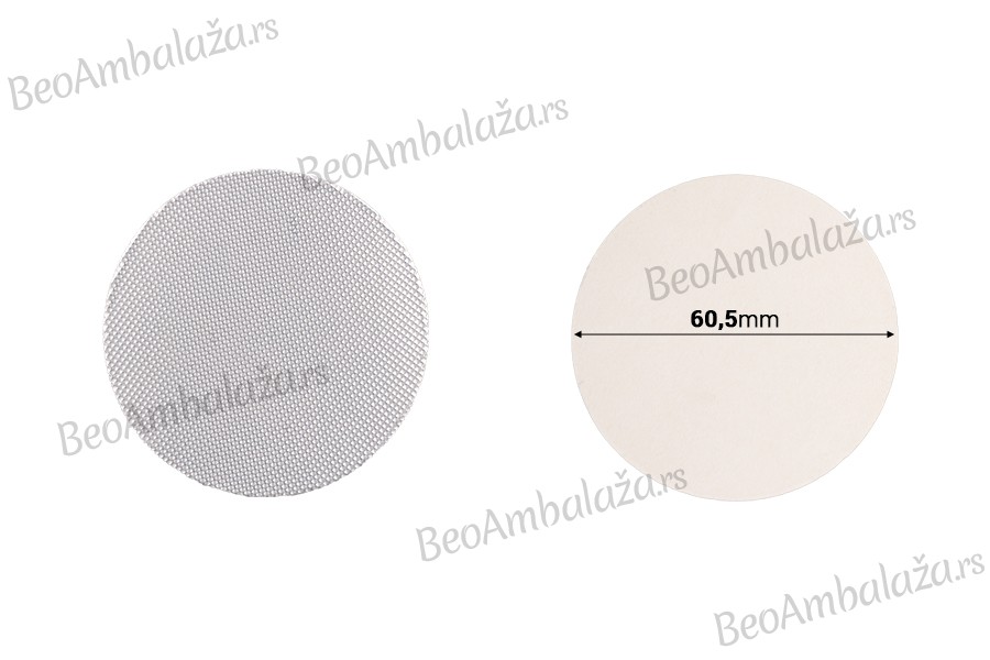 Zaptivka na indukciono lepljenje (induction sealing) 60,5mm - paket od 100 kom Zaptivka na indukciono lepljenje (induction sealing) 60,5mm - paket od 100 kom