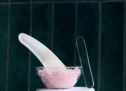 Plastična spatula za kreme (PE) 92mm u beloj boji - 24 kom