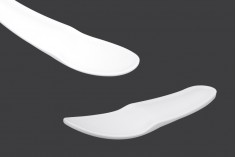 Plastična spatula za kreme (PE) 92mm u beloj boji - 24 kom