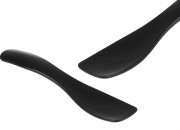 Plastična spatula za kreme (PE) 62,8mm u crnoj boji - 50 kom Plastična spatula za kreme (PE) 62,8mm u crnoj boji - 50 kom