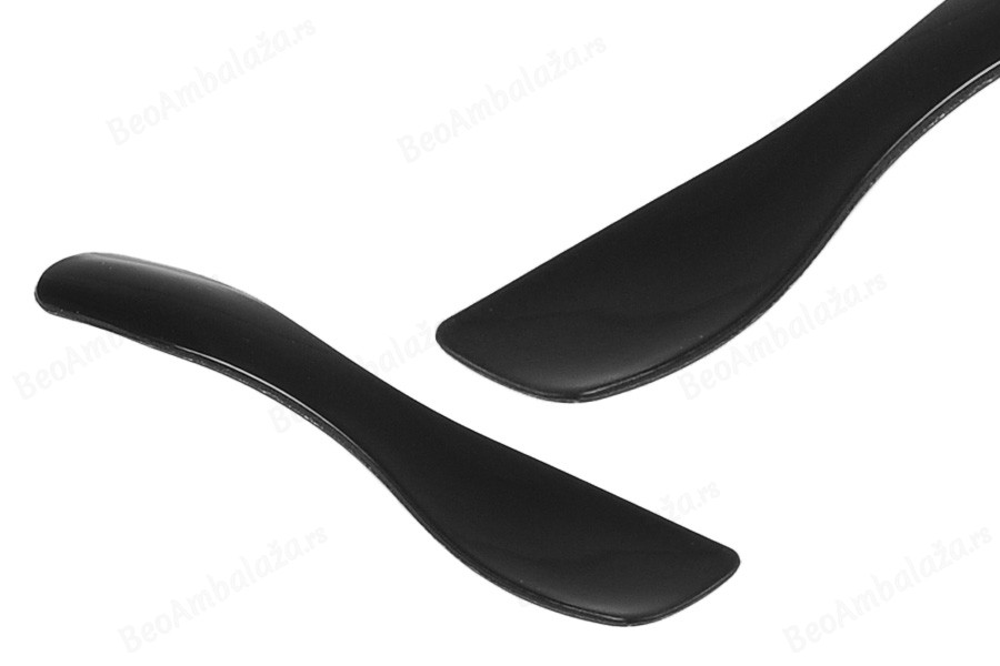 Plastična spatula za kreme (PE) 62,8mm u crnoj boji - 50 kom-slika_proizvoda