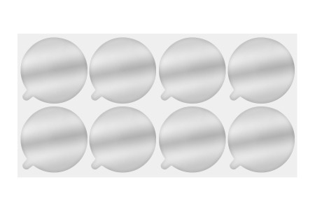 Srebrna samolepljiva aluminijumska zaptivka 67mm - 8 kom-dimenzije_slike