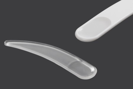 Plastična bela PE spatula 60mm za kreme - 24 kom-slika_proizvoda
