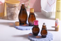 Staklena braon bočica 10mL, za etarsko ulje (PP18)