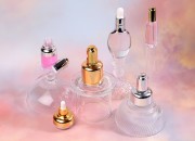Staklena bočica 30mL sa pipetom i regulatorom protoka u srebrnoj ili bronzanoj boji