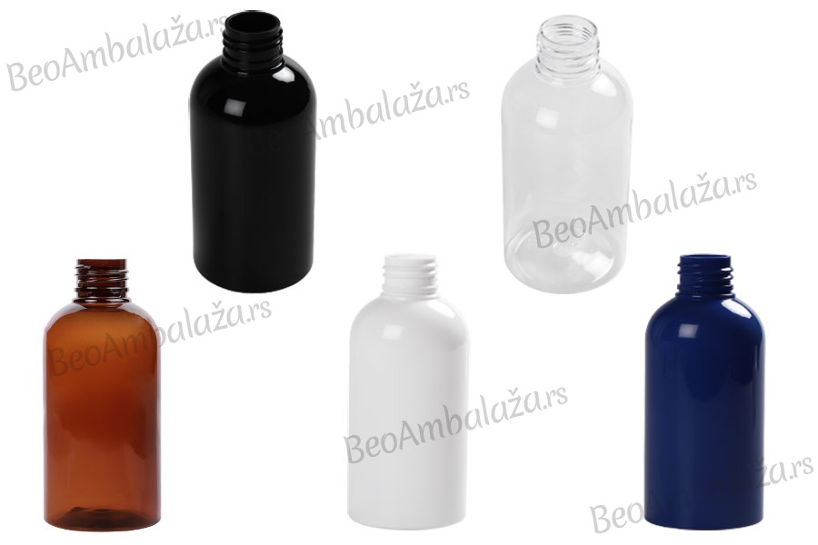 Plastična PET bočica 150mL u različitim bojama PP 24 - 12 kom