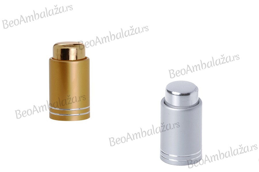 Luksuzni aluminijumski zatvarač sa dugmetom, za pipete od 5 do 100 mL