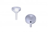 Aluminijumski levak u MAT srebrnoj boji sa prečnikom 25 mm, donji deo 4mm