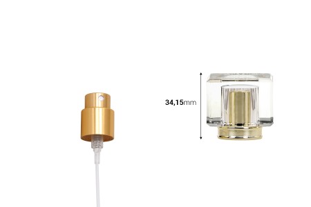 Set - zlatni sprej 15/400 sa akrilnim zatvaračem u više boja-dimenzije_slike