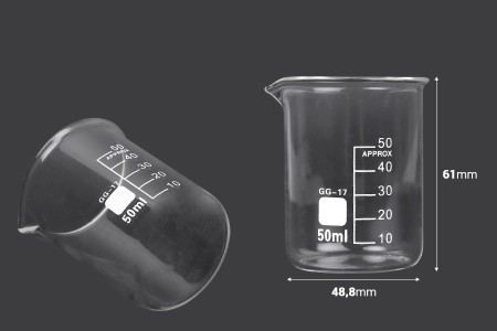 Staklena čaša 50mL-dimenzije_slike
