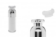 Luksuzna airless akrilna bočica 30mL za kreme sa pumpicom i zaštitnim zatvaračem