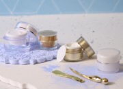 Luksuzna akrilna okrugla kutijica od 5mL sa unutrašnjom zaptivkom u zatvaraču i plastičnim međupoklopcem - 12 komada Luksuzna akrilna okrugla kutijica od 5mL sa unutrašnjom zaptivkom u zatvaraču i plastičnim međupoklopcem - 12 komada