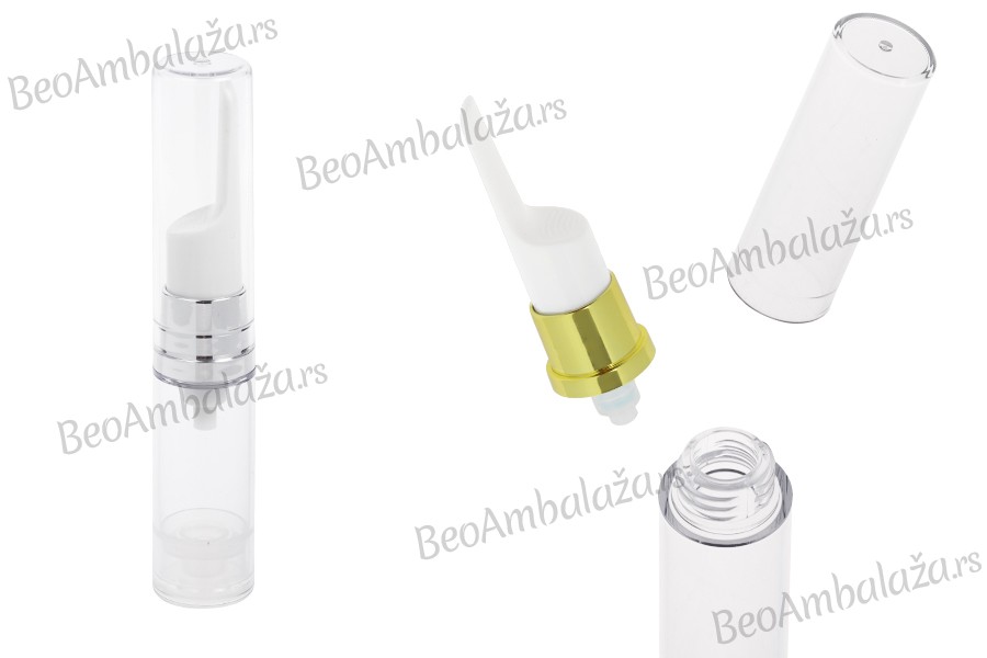 Airless providna bočica 5mL za serum - 12 kom