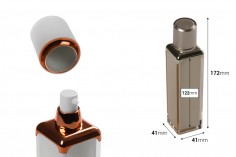 Luksuzna Airless akrilna bočica 100mL za kreme sa pumpicom i zatvaračem
