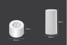Set - prsten sa plastičnim poklopcem za pipete od 5 do 100 mL
