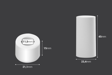 Set - prsten sa plastičnim poklopcem za pipete od 5 do 100 mL-dimenzije_slike