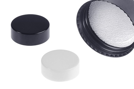 Plastični zatvarač sa  unutrašnjom zaptivkom za teglice 5mL i 10mL-slika_proizvoda