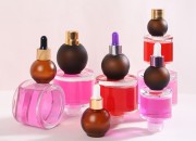 Peskirana okrugla braon staklena bočica 10mL, PP18 - bez zatvarača Peskirana okrugla braon staklena bočica 10mL, PP18 - bez zatvarača