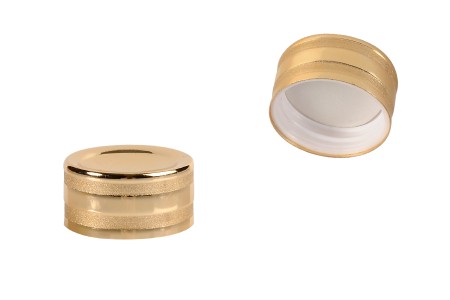Plastični zatvarač (PP28) sa aluminijumskim premazom i unutrašnjom zaptivkom-1