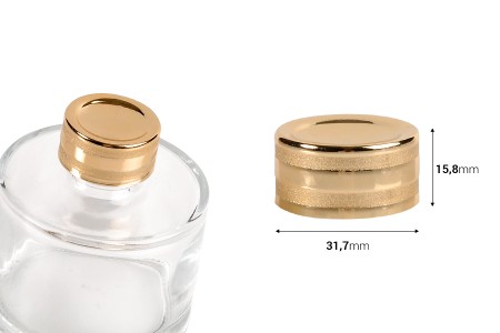 Plastični zatvarač (PP28) sa aluminijumskim premazom i unutrašnjom zaptivkom-2