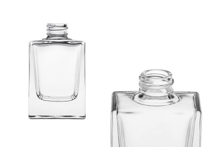 Četvrtasta staklena bočica 30mL sa grlom PP18-1