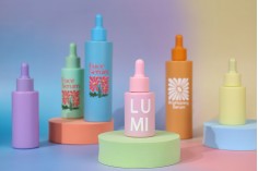 Staklena bočica od 30mL sa pipetom u MAT pastelnim bojama i sa drenažnim elementom