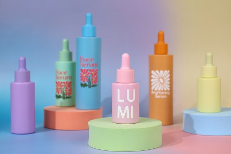 Staklena bočica od 30mL sa pipetom u MAT pastelnim bojama i sa drenažnim elementom-3