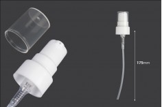 Plastična pumpica za kreme sa zatvaračem, sa Crimp 20 mm sigurnosnim zatvaranjem