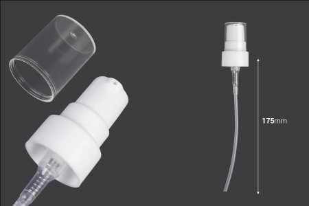 Plastična pumpica za kreme sa zatvaračem, sa Crimp 20 mm sigurnosnim zatvaranjem-2
