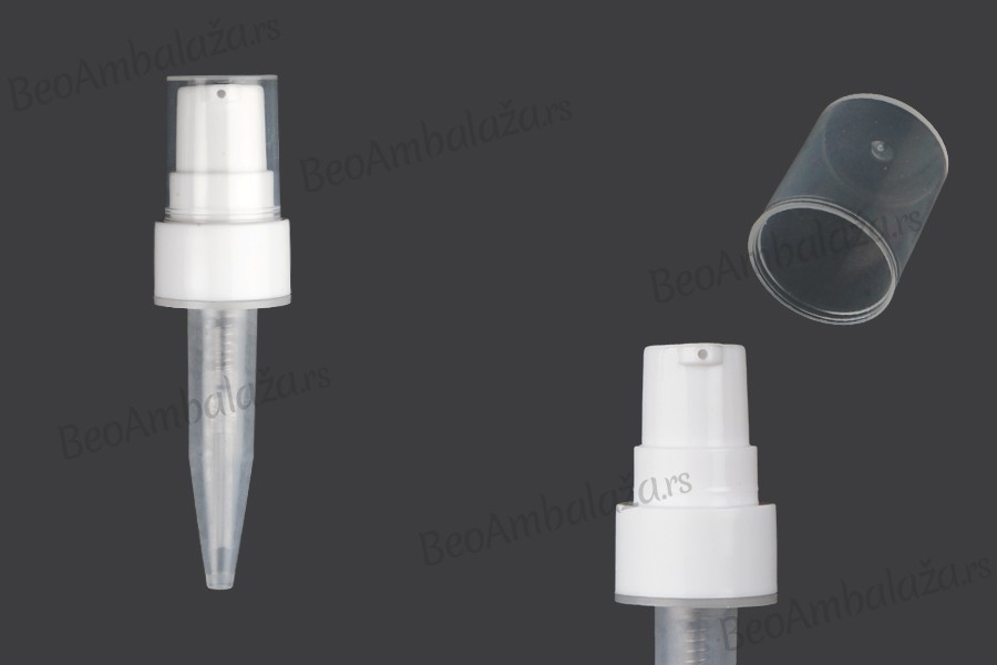 Plastična tester flašica sa pumpicom za kreme 2mL - 50 kom
