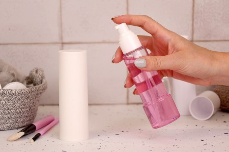 Plastična bočica 100mL za kremu, sa pumpicom i belim zatvaračem-grupa_slika