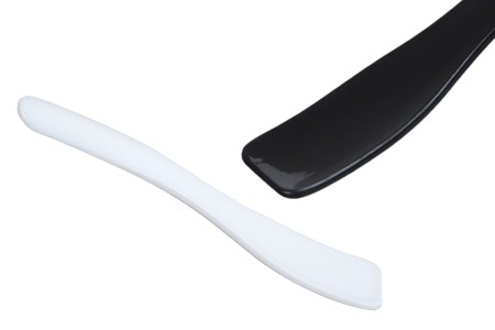 Plastična spatula za kreme (PP) 62,6 mm u beloj ili crnoj boji - 50 kom-1