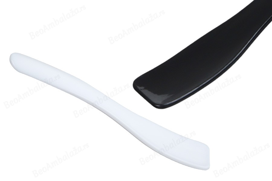Plastična spatula za kreme (PP) 62,6 mm u beloj ili crnoj boji - 50 kom-slika_proizvoda