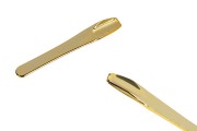 Plastična spatula za kreme (ABS) 70,5 mm u zlatnoj boji - 24 kom