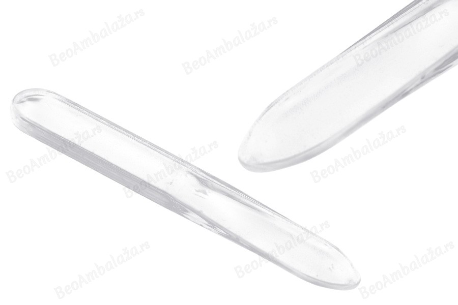 Plastična providna spatula za kreme (PS) 67,5 mm - 50 kom-slika_proizvoda
