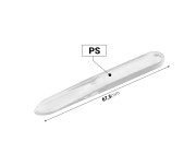 Plastična providna spatula za kreme (PS) 67,5 mm - 50 kom Plastična providna spatula za kreme (PS) 67,5 mm - 50 kom