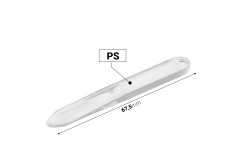 Plastična providna spatula za kreme (PS) 67,5 mm - 50 kom
