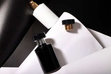 Cilindrična staklena parfemska flašica 50 mL sa Crimp sigurnosnim zatvaranjem 15 mm-3