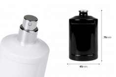 Cilindrična staklena parfemska flašica 50 mL sa Crimp sigurnosnim zatvaranjem 15 mm
