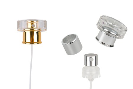 Sprej sa luksuznim providnim poklopcem za parfemske bočice sa Crimp zatvaranjem 15mm-slika_proizvoda