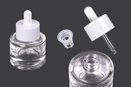 Staklena bočica 30 mL sa pipetom i drenažnim elementom-slika_proizvoda