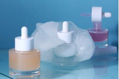 Staklena bočica 30 mL sa pipetom i drenažnim elementom