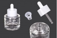 Staklena bočica 50 mL sa pipetom i drenažnim elementom
