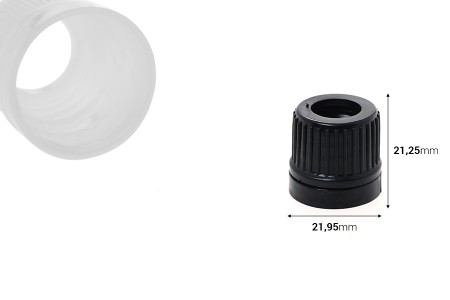 Plastični sigurnosni uzani prsten za pipete od 5 do 100 mL-dimenzije_slike