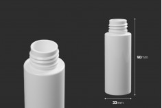 PET bela flašica 50mL (PP24), bez zatvarača - 12 kom