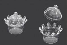Plastična providna kutija 70x50 mm  – 12 kom 