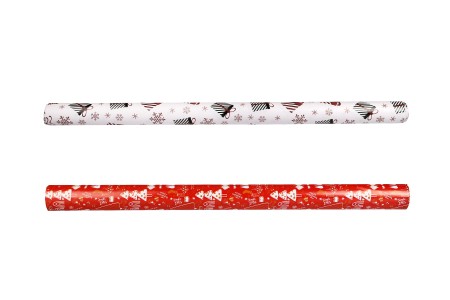 Božićni papir za uvijanje 70x100 cm u više dizajna - 10 kom-slika_proizvoda