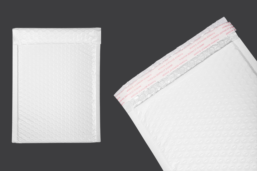 Bela mat koverta sa pucketavom folijom 16x23,5cm - 10 kom-slika_proizvoda