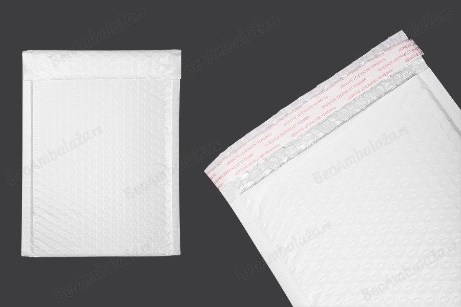 Bela mat koverta sa pucketavom folijom 16x23,5cm - 10 kom-slika_proizvoda