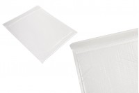 Bela mat koverta sa pucketavom folijom 24x32cm - 10 kom